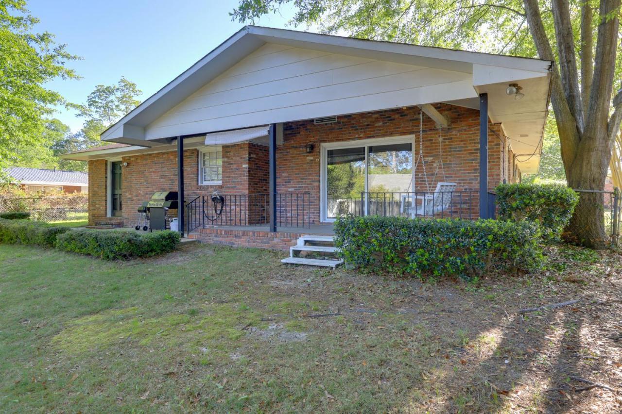 The Ranger House Columbus Home Fenced Backyard Exterior foto